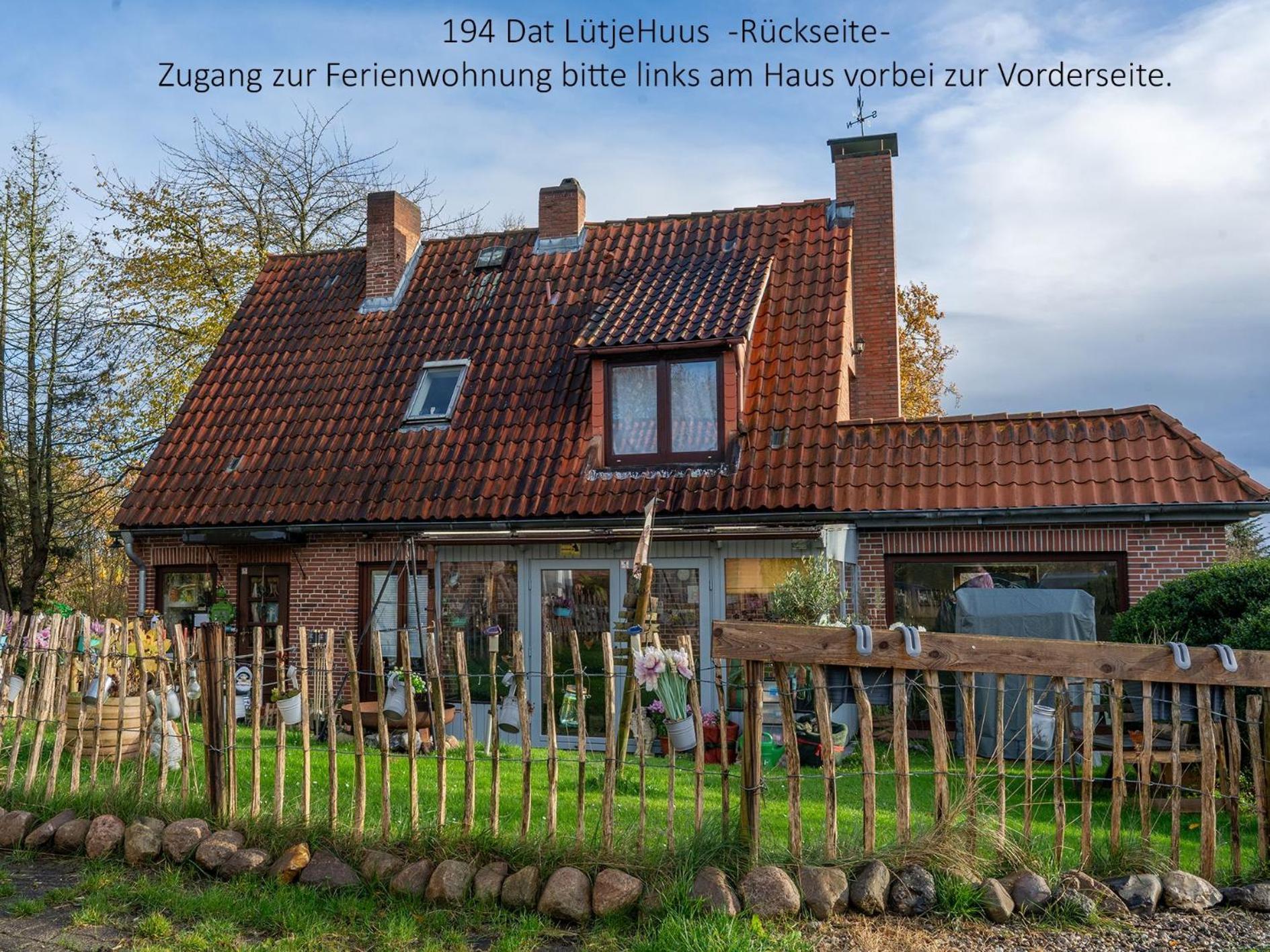 194 Fewo Dat Luetjehuus Mit Dachterrasse Im Ersten Stock Lütjenburg المظهر الخارجي الصورة